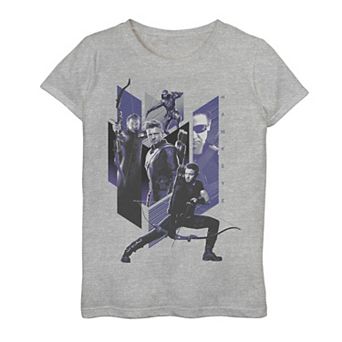 Girls 7-16 Marvel Avengers: Endgame Hawkeye Mashup Graphic Tee