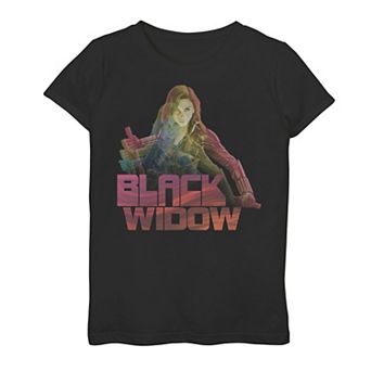 Girls 7-16 Marvel Black Widow Graphic Tee