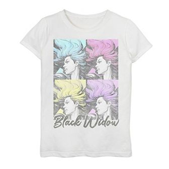 Girls 7-16 Marvel Black Widow Pop Graphic Tee