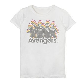 Girls 7-16 Marvel Retro Group Graphic Tee