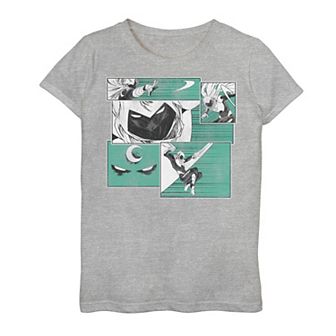 Girls 7-16 Marvel Moon Knight Panels Graphic Tee