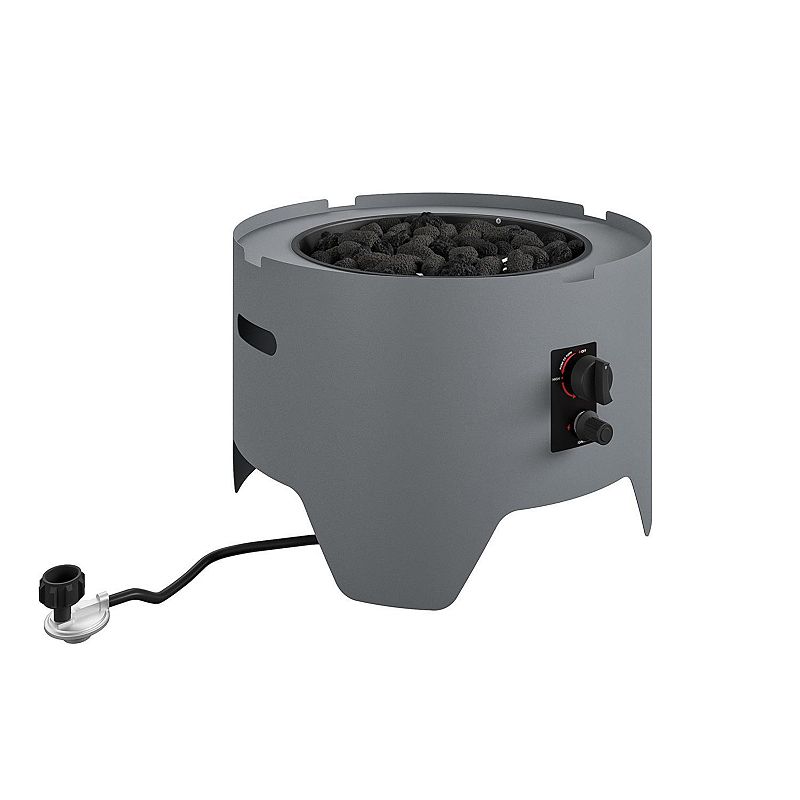CosmoLiving Astra Propane Fire Pit, Grey