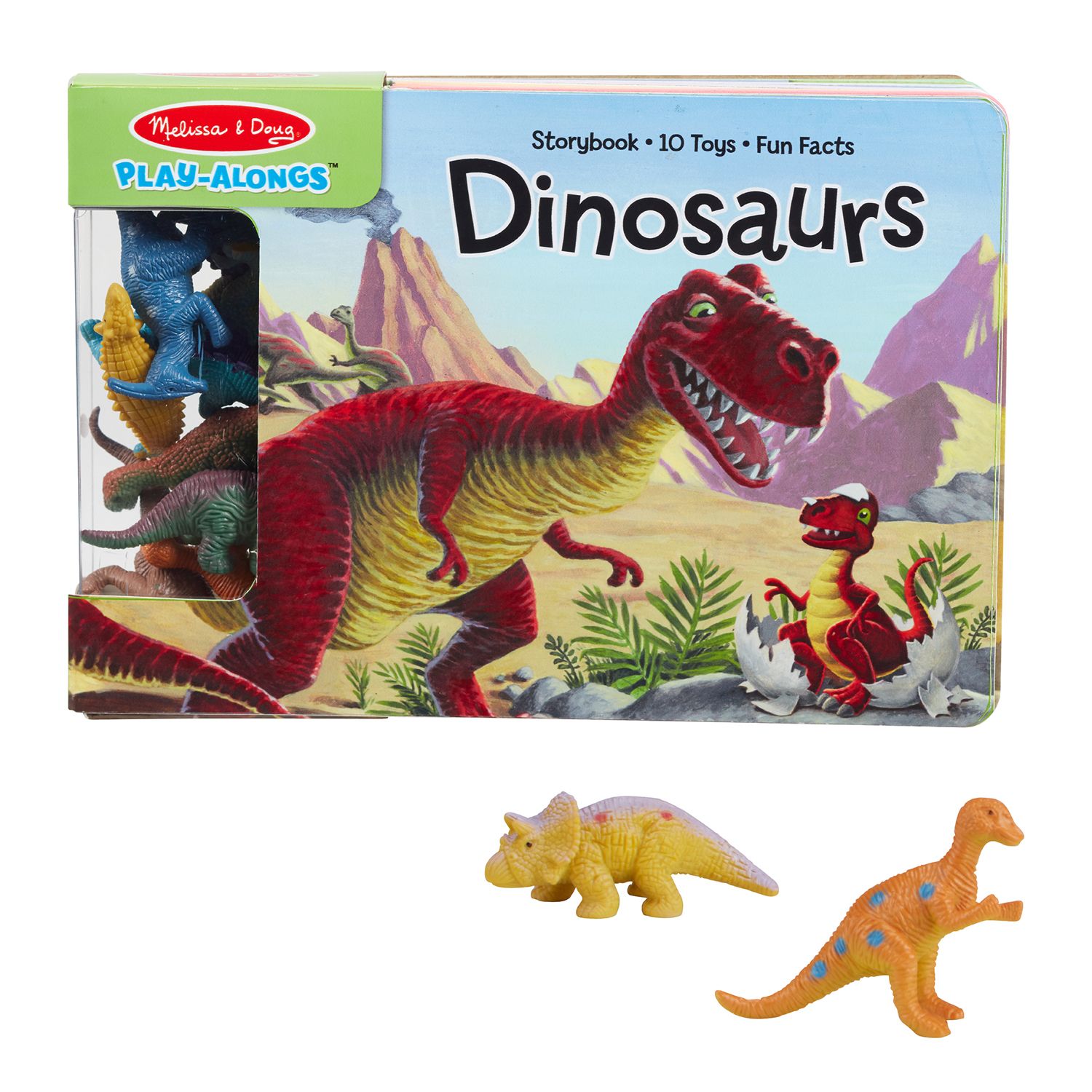 reading dinosaur toy