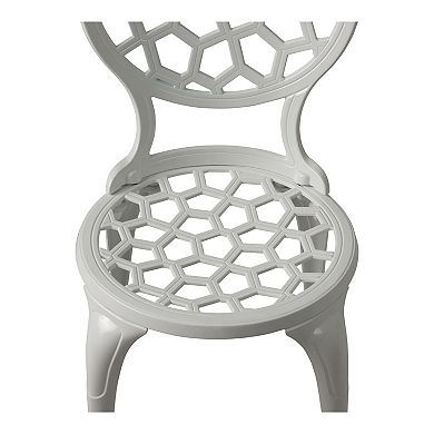 Patio Sense Vashon Outdoor Dining Table & Chair 3-piece Set