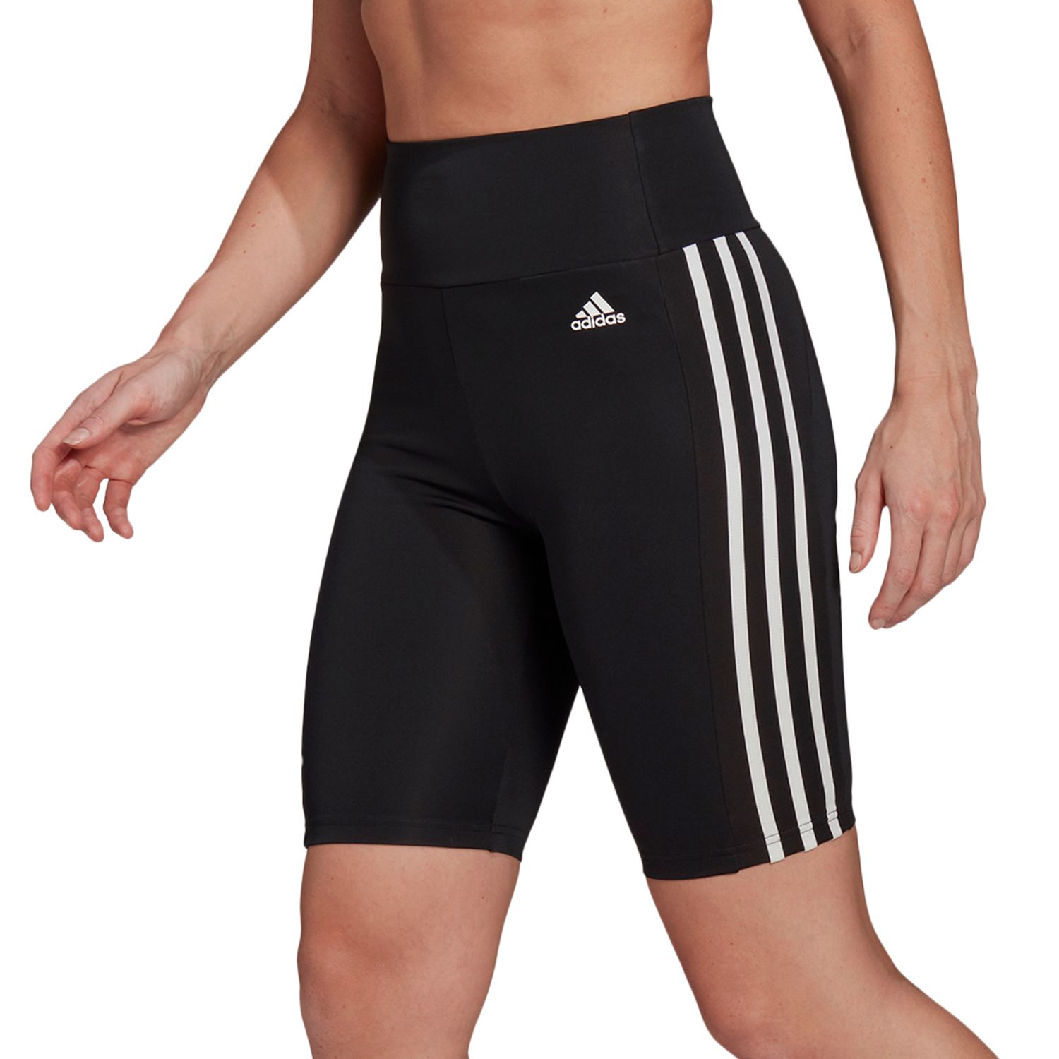 adidas 3 stripe cycling shorts womens