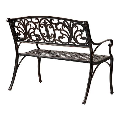 Patio Sense Decatur Outdoor Bench