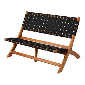 Patio Sense Sava Folding Outdoor Bench