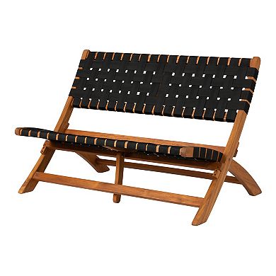 Patio Sense Sava Folding Outdoor Bench