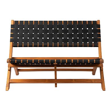 Patio Sense Sava Folding Outdoor Bench