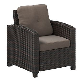 Patio Sense Miles Outdoor Club Arm Chair