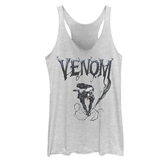 Juniors' Marvel Venom Symbiote Style Swing Tank Top