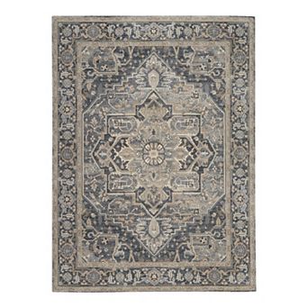 Nourison Home Moroccan Celebration Center Medallion Area Rug
