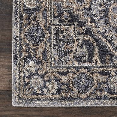 Nourison Home Moroccan Celebration Center Medallion Area Rug