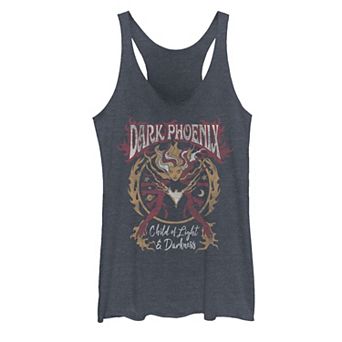 Juniors' Marvel X-Men Dark Phoenix Light & Darkness Retro Tank Top