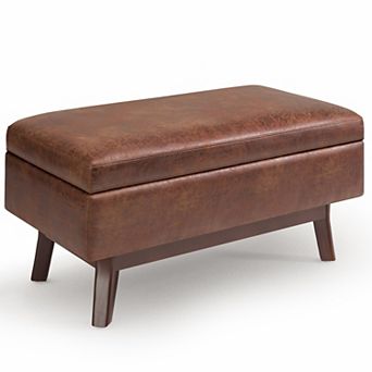 Simpli Home Owen Small Storage Ottoman