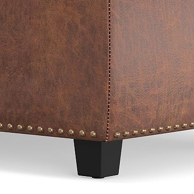 Simpli Home Hamilton Storage Ottoman