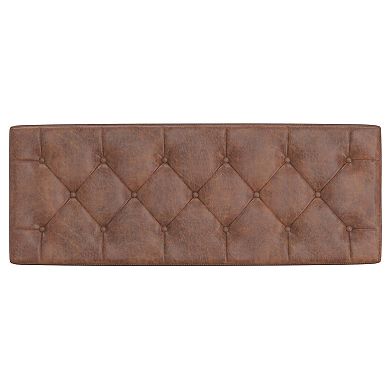 Simpli Home Hamilton Storage Ottoman