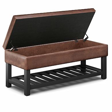 Simpli Home Cosmopolitan Storage Bench