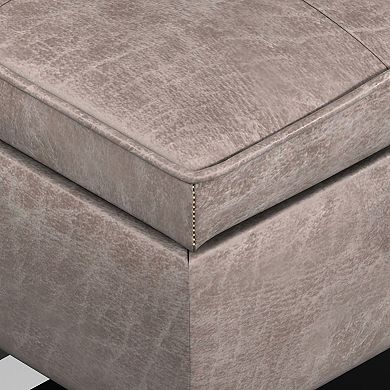 Simpli Home Cosmopolitan Storage Bench