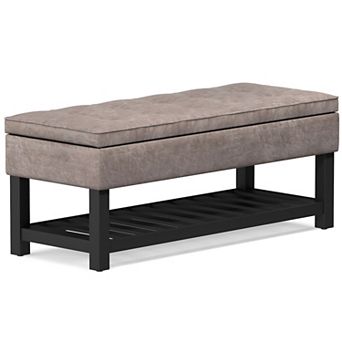 Simpli Home Cosmopolitan Storage Bench