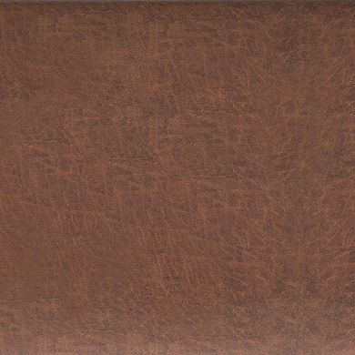 Simpli Home Avalon Faux Leather Storage Ottoman