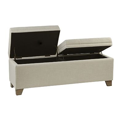 Madison Park Jaxon Storage Bench