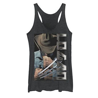 Juniors' Marvel X-Men Wolverine Old Man Logan Profile Graphic Tank Top
