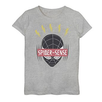 Girls 7-16 Marvel Spider-Man Miles Morales Spider-Sense Graphic Tee