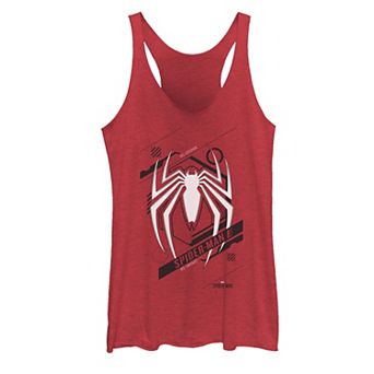 Juniors' Marvel Spider-Man Game Tech Icon Graphic Tank Top
