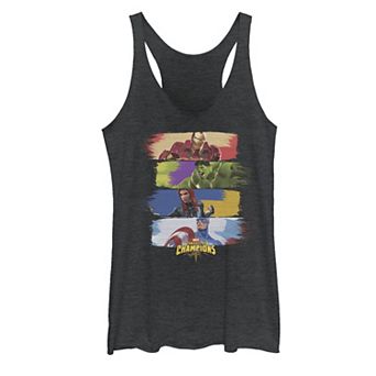 Juniors' Marvel Contest of Champions Paint Splash Graphic Tank Top