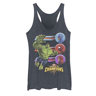 Juniors' Marvel Avengers Contest of Champions Hulk Match Graphic Tank Top