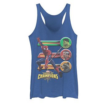 Juniors' Marvel Contest of Champions Spider-Man Match Graphic Tank Top