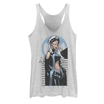 Juniors' Marvel X-Men The Storm of the Century Pose Tank Top