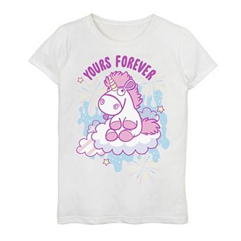 Girls 7-16 Despicable Me Minions Yours Forever Fluffy Graphic Tee