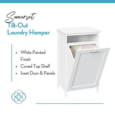 RiverRidge Home Somerset Tilt-Out Laundry Hamper