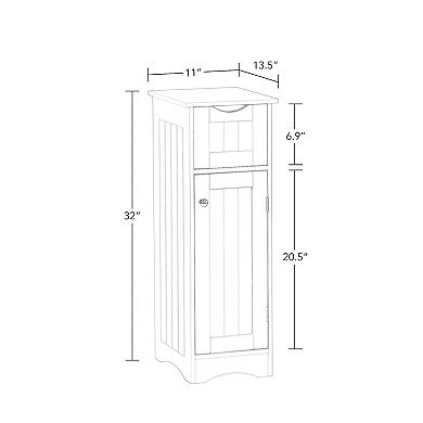 RiverRidge Home Ashland 1-Drawer Storage Cabinet