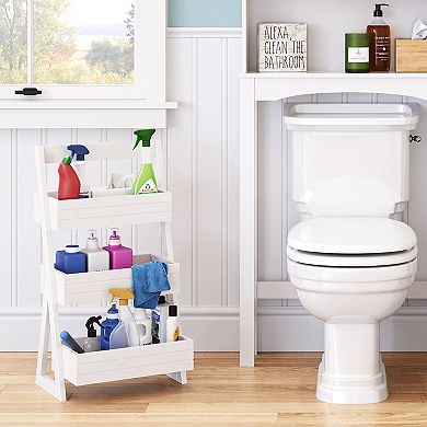 RiverRidge Home 3-Shelf Storage Caddy
