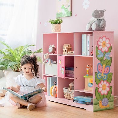 Kids Teamson Kids Magic Garden Adjustable Bookshelf