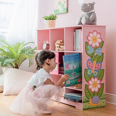 Kids Teamson Kids Magic Garden Adjustable Bookshelf