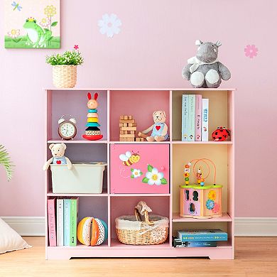 Kids Teamson Kids Magic Garden Adjustable Bookshelf