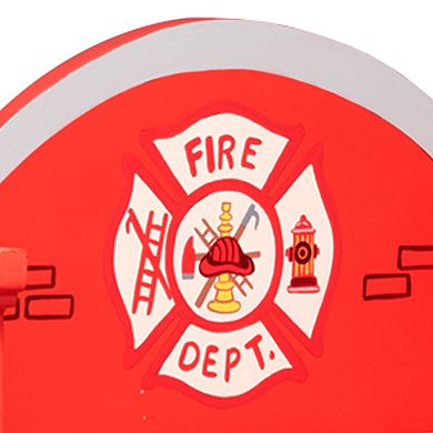 Kids Teamson Kids Little Fire Fighters 3-Shelf Bookcase