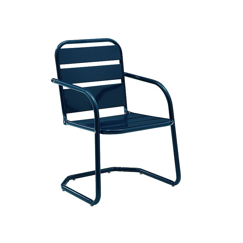 18250235 Crosley Brighton Outdoor Chair 2-piece Set, Blue sku 18250235