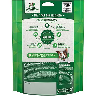 Greenies Original Petite Natural Dog Dental Treats - 6-oz. Pack (10 Treats)