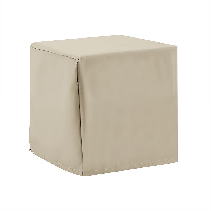 Crosley Outdoor End Table Cover, Beig/Green