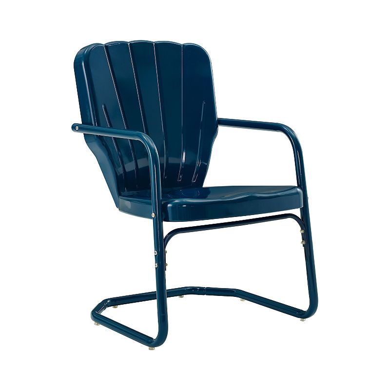 Crosley Ridgeland Outdoor Chair 2-piece Set, Blue