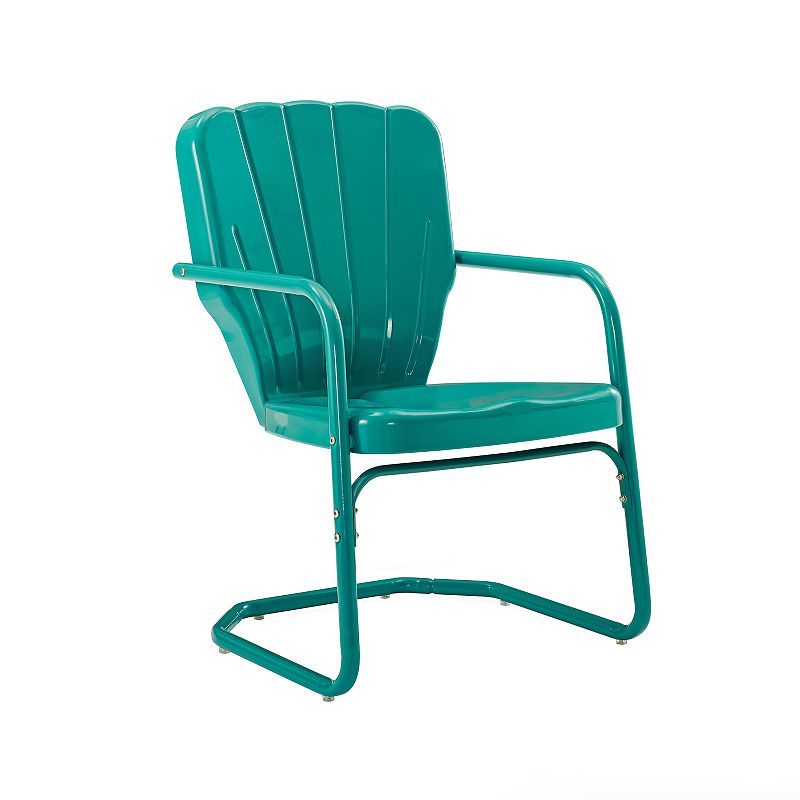 Crosley Ridgeland Outdoor Chair 2-piece Set, Blue