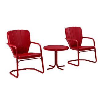 Crosley Ridgeland Outdoor Chair & Table 3 pc Set