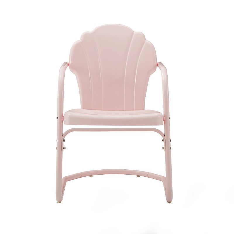 Crosley Tulip Outdoor Chair 2-piece Set, Pink