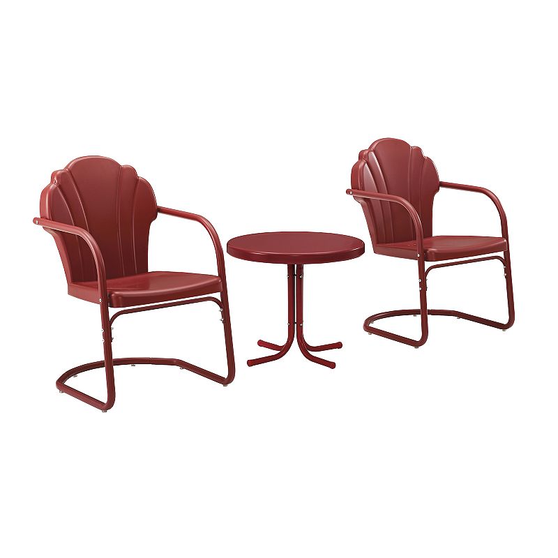 67087749 Crosley Tulip Outdoor Chair & Table 3-piece Set, R sku 67087749