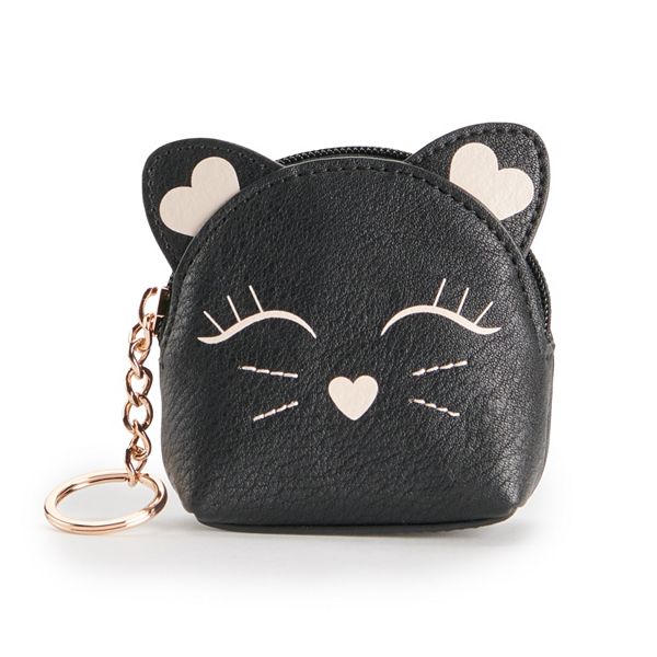 LC Lauren Conrad Kitty Eye Coin Pouch